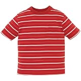The Childrens Place Big-Boys Barn Striped Pocket Tee