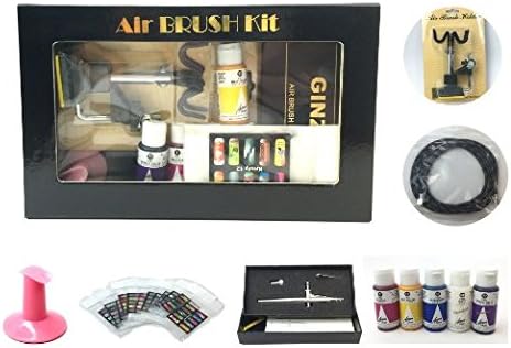 USA Air Brush Nail System Kit For Air Compressor Nails Tattoo Tanning Machine