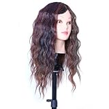95% Professional Real Hair 22Inch Hairdressing Training Mannequin Head w/Clamp For College and Professional Use