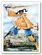 Rain Drops by Frank Morrison 18"x24" Art Print Poster African-American