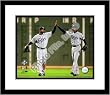 BJ Upton Carl Crawford Tampa Bay Rays MLB Framed 8x10 Photograph 2008 ALCS Game 4
