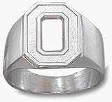 Ohio State Buckeyes O Men's Ring Size 11 - Sterling Silver Jewelry