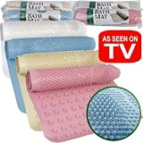 Massaging Bath Mat - As Seen on TV- 14 x 24 Inch - As Seen on TV