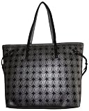 Women's DKNY Purse Handbag Tote Black/Silver