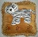 White Tiger Plush Pillow