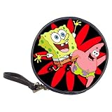 Classic 20 CD DVD Bluray Wallet Case of Spongebob Squarepants and Patrick Star Jumping (Sponge Bob Square Pants - Starfish)