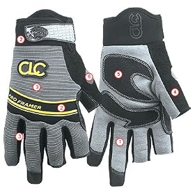 Click here to buy Custom LeatherCraft 140S Glove, Pro Framer, Small by Custom Leather Craft.