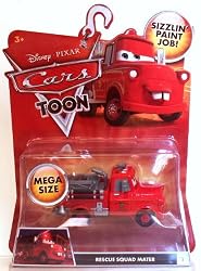 Disney / Pixar CARS TOON 1:55 Die Cast Car Oversized Vehicle Rescue Squad Mater