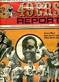 San Francisco 49ers Report May 1986 Jerry Rice on Cover, Defensive End Top Priority, Buchsbaum's Talend Ratings, New Beginning for Ronnie Lott (centerfold poster), No Rest for 49ers Scouts