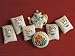 Teapot and Cups Lemon Springerle Cookies
