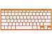 ROCKSOUL Bluetooth Keyborad Orange