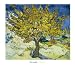 The Mulberry Tree, 1889 by Vincent Van Gogh. Size 24.16 inches width by 20.41 inches height. High Quality Art Poster Print