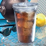 Clear Earth Cup Insulated Tumbler - 16 oz.