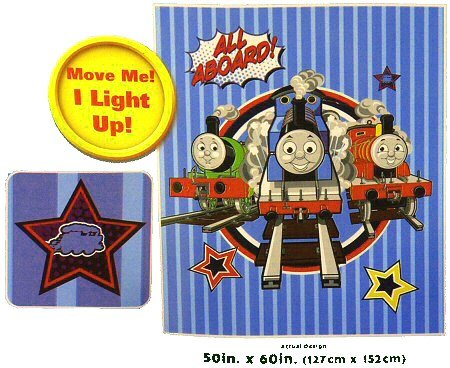 Thomas the Tank LED 50 x 60 Throw