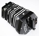 Produkt-Bild: schwarze Concertina 2x10 Kn&ouml;pfe. mit Garantie