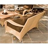 Blini Wicker Loveseat With Cushion