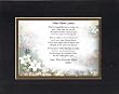 Personalized Touching and Heartfelt Poem for Aunts - Dear Aunt (Laura,) No One Could Replace You . . . Poem on 11 x 14 inches Double Beveled Matting