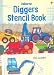 Diggers Stencil Book (Stencil Books)