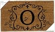 Monogram Coir Doormat Insert - O Monogram Coir Doormat Insert - O