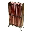 EXP Handmade Natural Bamboo Branch Table / Desk Lamp With Pink Silk Liner