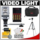 Sunpak FL-VL Combination Camera Slave Flash / Camcorder Video Light with Br ....