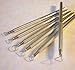 Six Piece Wire Tool Set for Clay Pottery & Encaustics