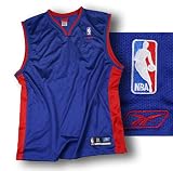NBA Men's Basketball Mesh Jersey, Blue and Red