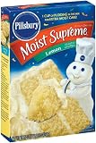 Pillsbury Moist Supreme Lemon Flavored Premium Cake Mix, 18.2500-Ounce (Pack of 6)