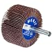 Merit High Performance Mandrel Mounted Mini Grind-O-Flex Abrasive Flap Wheel, Round Shank, Ceramic Aluminum Oxide