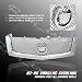 Cadillac Escalade Chrome Front Grill Grille - ABS Plastic Grille Grill 2002 2003 2004 2005 2006 02 03 04 05 06