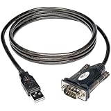 Tripp Lite 5ft USB to Serial Adapter Cable (USB-A to DB9 M/M)(U209-000-R)