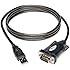 Tripp Lite 5ft USB to Serial Adapter Cable (USB-A to DB9 M/M)(U209-000-R)