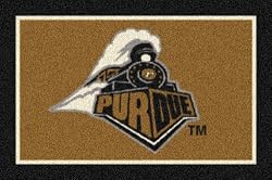 Purdue Boilermakers 3' 10" x 5' 4" Team Spirit Area Rug