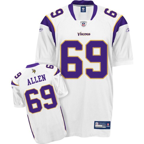 Reebok Minnesota Vikings Jared Allen Authentic White Jersey Size 56