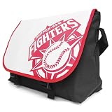 (ミズノ)Mizuno 北海道日本ハムファイターズ Fighters メッセンジャーバッグ (ホワイト) 日本ハム