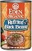 Eden Organic Canned Beans, Refried Black, 16-Ounce Cans (Pack of 12) Image