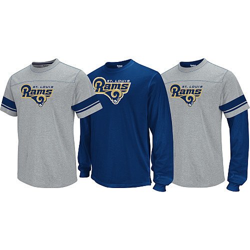 St. Louis Rams NFL 2011 Reebok 3 in 1 T-Shirt Combo