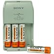 Sony Cycle Energy Power Charger with 4 2500 mAh AA Batteries
