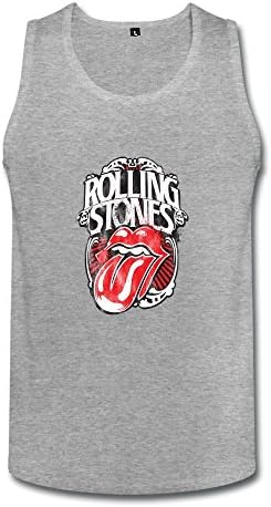 RILI Men's Rolling Stones Tank Top Size XL HeatherGray