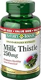 Nature's Bounty Milk Thistle 250 mg, 200 Capsules