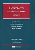  : Appendix to Contracts, Cases and Comments