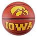 NCAA Iowa Hawkeyes Deluxe Two-Tone Rubber Official Size Collegiate Design Basketball