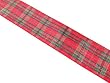 Red/Green Plalid Wired Christmas Holiday Wedding Party Ribbon 2.5" x 60 Yards