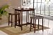 3-Piece Pack Counter Height Set in Cherry Finish of Scottsdale Collection by Homelegance