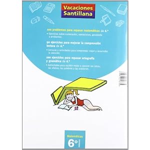 Vacaciones Santillana 100 problemas para repasar m