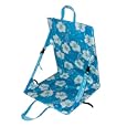 Crazy Creek Longback Chair - Aqua Hibiscus