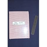 Professional Nail Files Grit 60/60, Jumbo Size Black/Pink Rectangle (50pcs in a Pack)