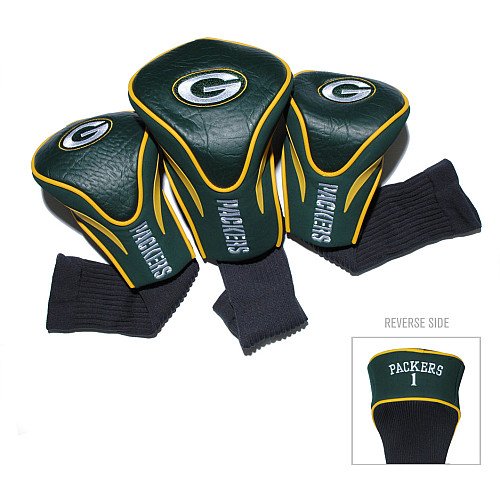 NFL Green Bay Packers 3 Pack Contour Fit Headcover