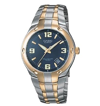 Casio #EF106SG-2AV Men's Edifice Two Tone Casual Sprots Watch