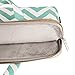 Mosiso Chevron Handbag Carrying Case for 14 Inch Laptop, Light Blue